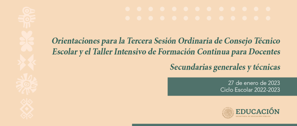 Consejos T Cnicos Escolares Ciclo Escolar Recursos E Insumos