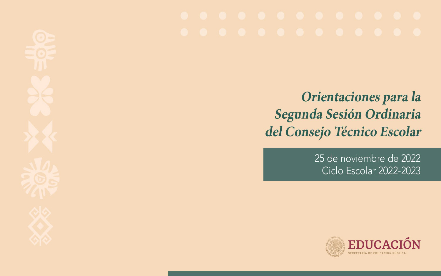 Segunda Sesión Ordinaria del Consejo Técnico Escolar - Subsecretaría de  Educación Básica