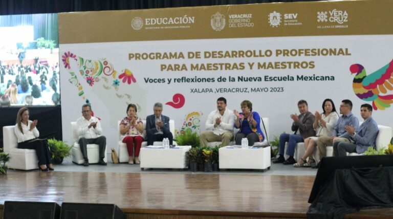 Comunidad educativa de Veracruz participó en reflexión sobre Nueva Escuela Mexicana