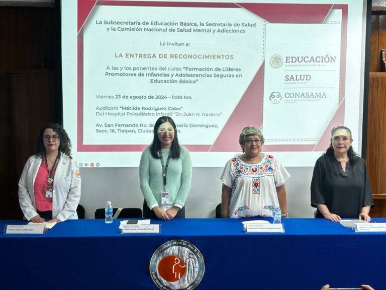 SEB entrega reconocimientos a líderes promotores de infancias y adolescencias seguras