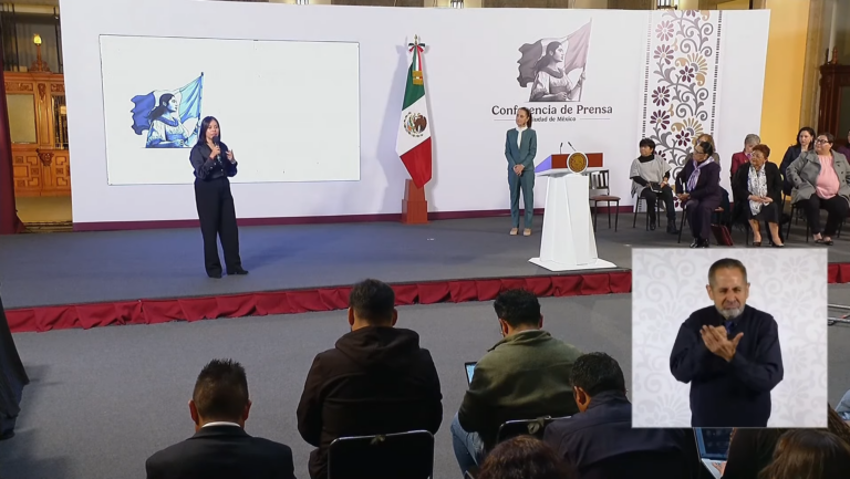 Subsecretaria inicia la sección “Mujeres en la historia”  en la conferencia presidencial
