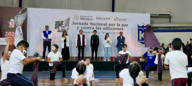 Millones de estudiantes y familias participaron en la Jornada Nacional por la Paz contra las Adicciones