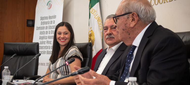 Subsecretaria de Educación Básica asiste al Senado de la República para dialogar con legisladores sobre la Nueva Escuela Mexicana