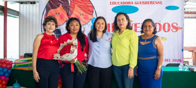 Subsecretaria Noemí Juárez visita el Jardín de Niños “Educadora Guerrerense” en Mazatlán, Guerrero