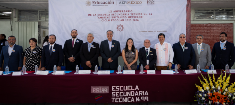 60 años de legado educativo: la Secundaria Técnica No. 99 consolida formación integral y compromiso académico