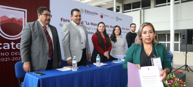 Inaugura SEB Foro Estatal “La Nueva Escuela Mexicana a tres años en Zacatecas: avances, retos y perspectivas de la política educativa”
