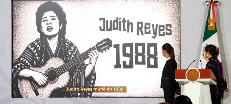 Judith Reyes “La Tamaulipeca”, escritora y canta autora que dio voz a las demandas sociales de campesinos, trabajadores y estudiantes