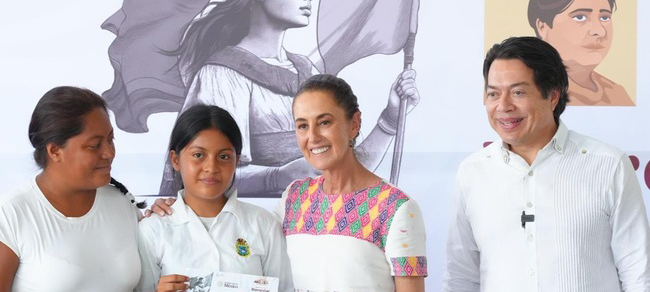 Inicia SEP dispersión de Beca Universal Rita Cetina para más de 5.2 millones de estudiantes de secundaria